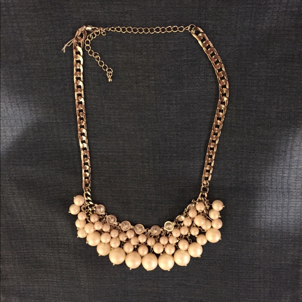 Perl and diamond necklace nwot